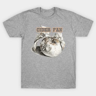 Cider Fan In Classic Retro Vintage Cider Style - Perfect for Gifting! T-Shirt